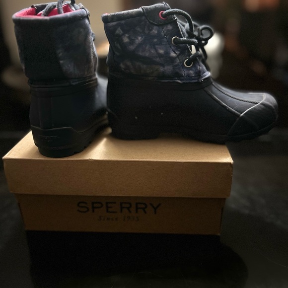 Sperry Port Navy Rainboot duck boot - Picture 4 of 10